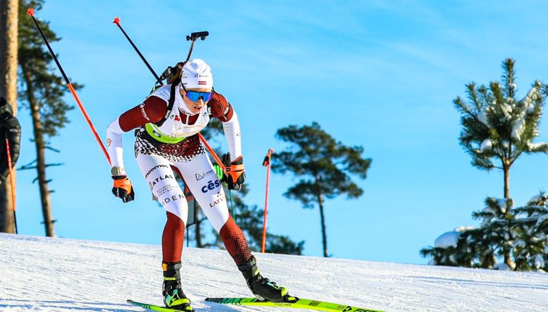 Bleidele dažas sekundes aiz EČ junioru biatlona medaļas, Volfa 7. vietā – Ziemas sports – Sportacentrs.com