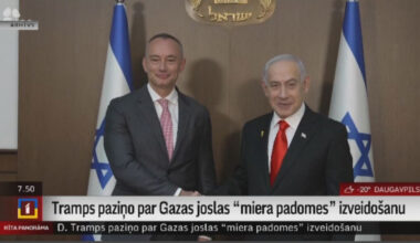 Tramps paziņo par Gazas joslas "miera padomes" izveidošanu / 16.01.2026 - REplay.lv