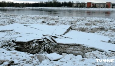 Latvijas upēs turpināsies ledus veidošanās un vižņu iešana