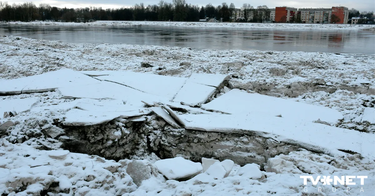 Latvijas upēs turpināsies ledus veidošanās un vižņu iešana