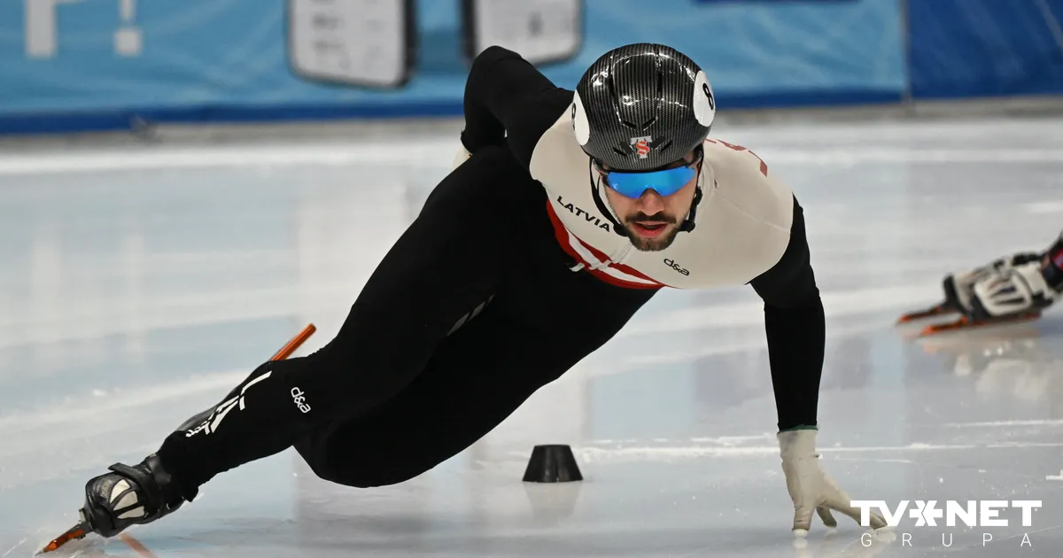 Krūzbergs kļūst par Eiropas vicečempionu šorttrekā