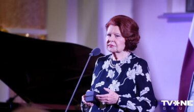 Vaira Vīķe-Freiberga brīdina par krāpniekiem sociālajos tīklos, kas ierakstos izmanto Imanta Freiberga vārdu