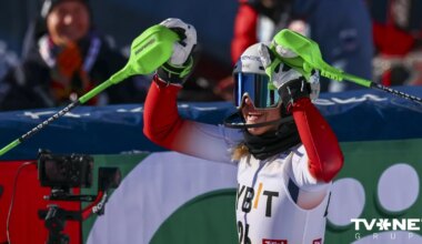 Dženifera Ģērmane sasniedz visu laiku augstāko pozīciju neatkarīgās Latvijas kalnu slēpošanas vēsturē