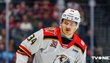 Tralmakam rezultatīva piespēle uzvarētā AHL spēlē