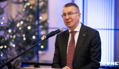 Rinkēvičs svētku runā uzsvēra, ka kopīgs darbs un savstarpējs atbalsts ļauj sasniegt vairāk