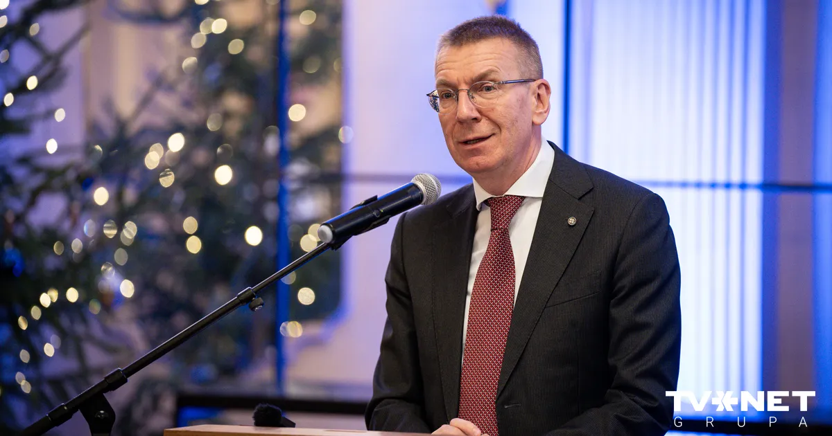 Rinkēvičs svētku runā uzsvēra, ka kopīgs darbs un savstarpējs atbalsts ļauj sasniegt vairāk