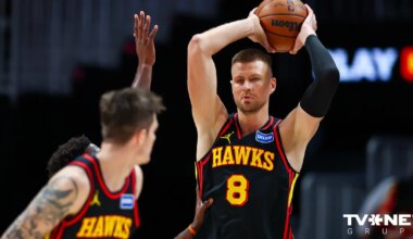 VIDEO ⟩ Porziņģis atgriežas ar 16 punktiem ierobežotā spēles laikā