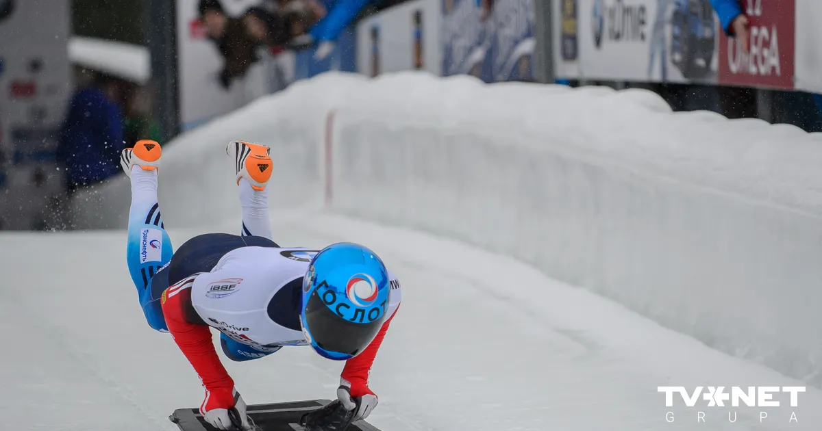 Vinterbergā atcelts otrais brauciens Pasaules kausa posmā skeletonā vīriešiem
