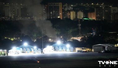 Venecuēlas galvaspilsētā atskanējušas spēcīgas eksplozijas