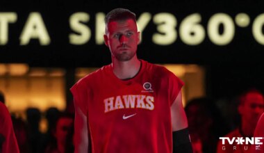 Lai gan Porziņģis gūst deviņus punktus, "Hawks" piedzīvo zaudējumu