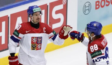 Čehija uz olimpiskajām spēlēm dosies ar 12 NHL spēlētājiem