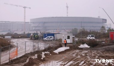 Raizes radījusi arēna, kurā paredzēts aizvadīt hokeja turnīru