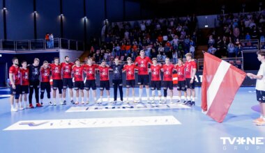 Latvijas handbolisti EČ priekškvalifikācijas pirmajā mačā uzveic Lielbritāniju