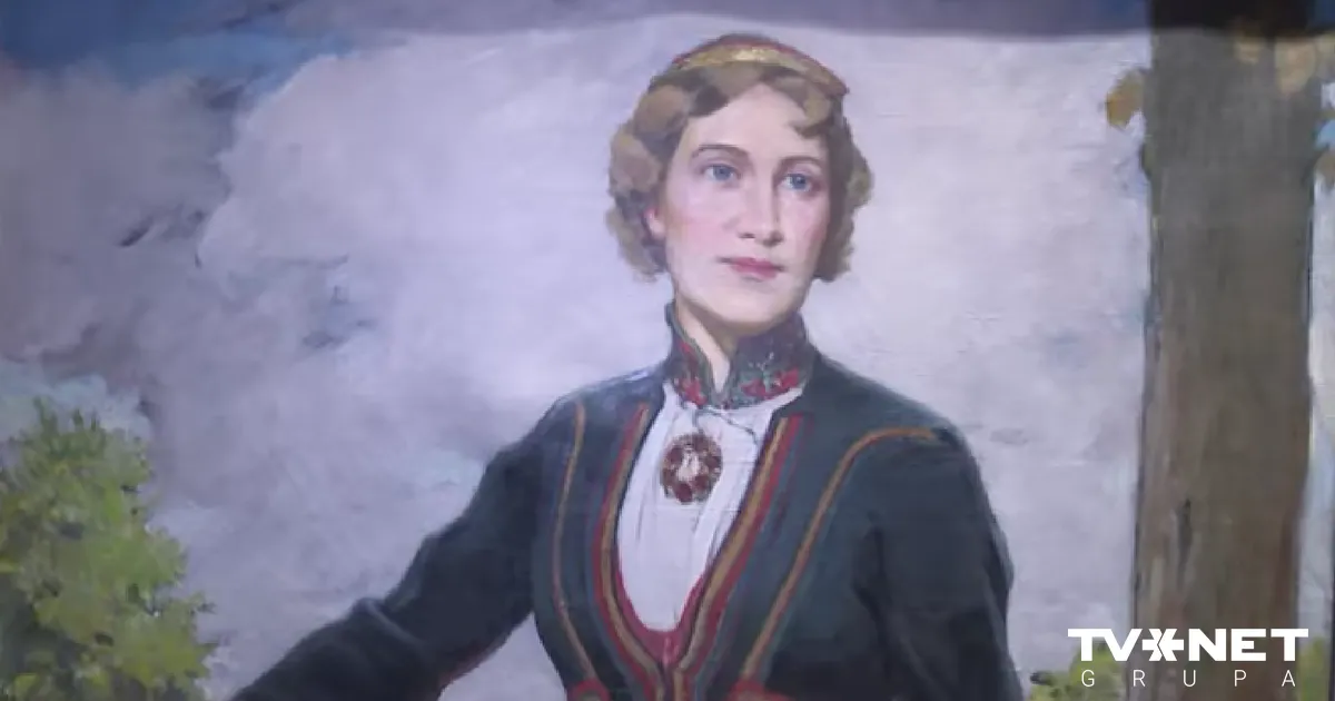 VIDEO ⟩ Latvijā atgriezusies mākslinieka Tilberga glezna, kas Vācijā pavadījusi 83 gadus