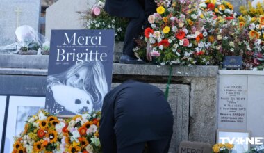 FOTO ⟩ Francijā notiek atvadas no Brižitas Bardo