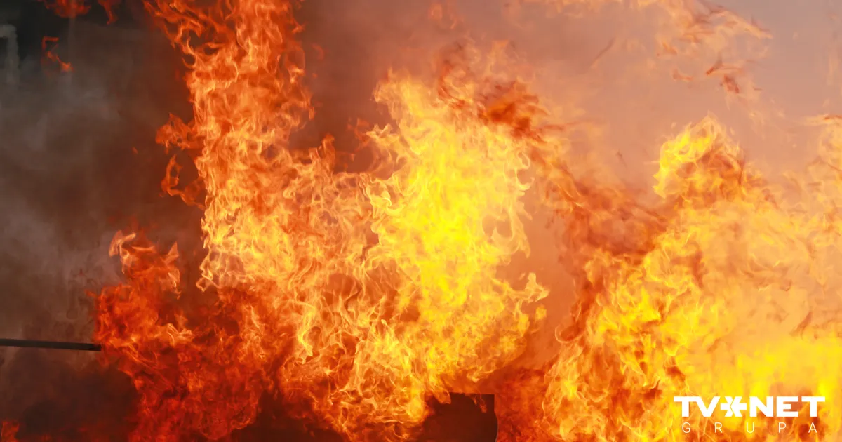 raidījums stāsta par ugunsgrēku Jēkabpilī