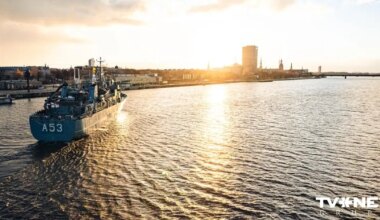 Polija no Latvijas pārņem NATO 1. pastāvīgās jūras pretmīnu grupas vadību