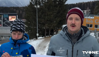 VIDEO ⟩ "Tas ir pilnīgi nepieņemami." Latvijas skeletona izlase protestē Insbrukā