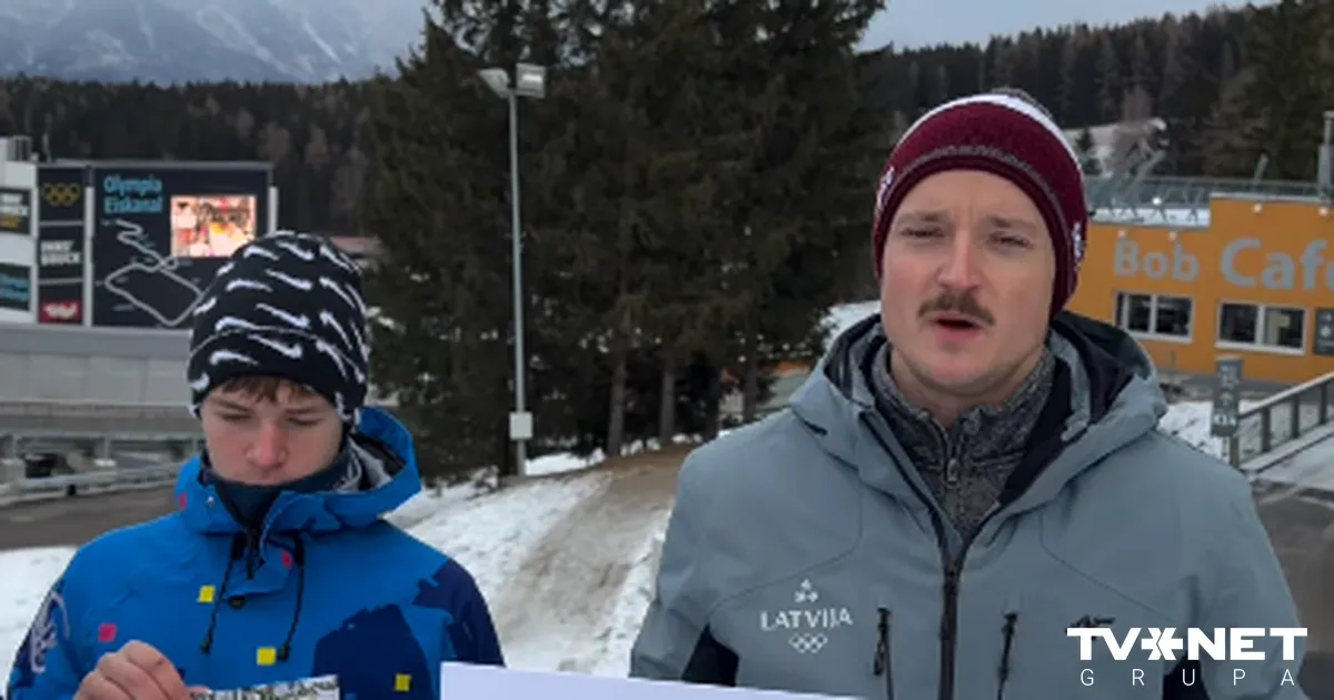 VIDEO ⟩ "Tas ir pilnīgi nepieņemami." Latvijas skeletona izlase protestē Insbrukā