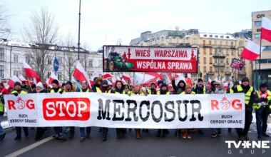 Polijas lauksaimnieki Varšavā protestē pret ES un "Mercosur" nolīgumu