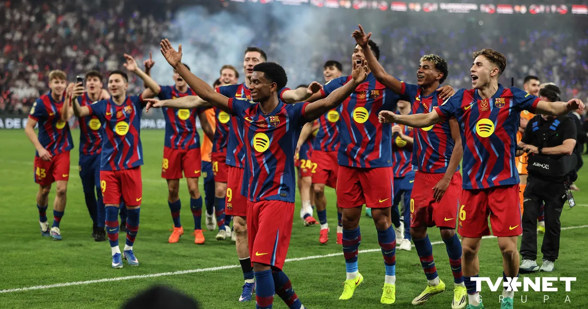 "Barcelona" uzvar "Real" un izcīna Superkausu - TVNET Sports