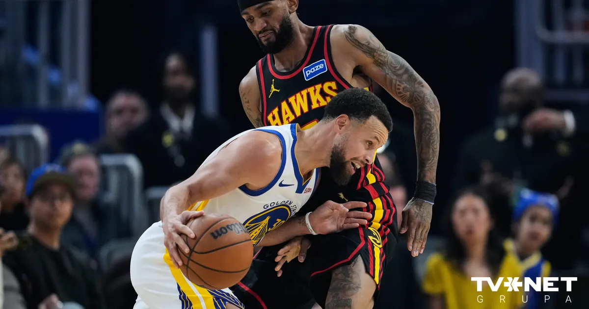 "Hawks" bez Porziņģa uzveic "Warriors" ar Kariju priekšgalā - Apollo.lv