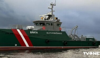 Valsts robežsardze saņem miljonus eiro vērto patruļkuģi