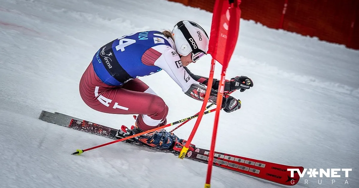 Zelča un Trapāns ar punktu rekordiem desmitniekā SKILV kausa otrajā posmā milzu slalomā Itālijā