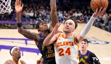 "Hawks" bez Porziņģa atzīst "Lakers" pārākumu - TVNET Sports