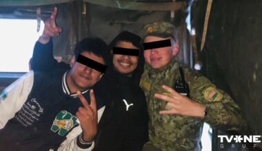 FOTO ⟩ Pie robežpārkāpējiem atrod pierādījumus Baltkrievijas iesaistei nelegālās migrācijas plānošanā un organizēšanā