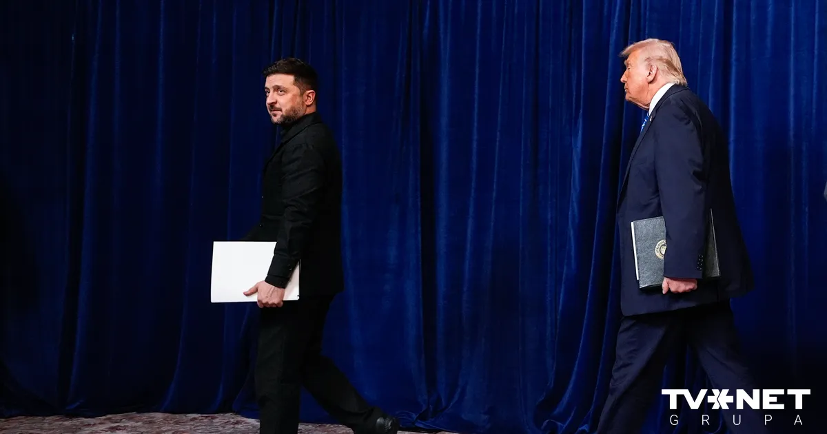 Tramps miera sarunu bremzēšanā atkal vaino Zelenski