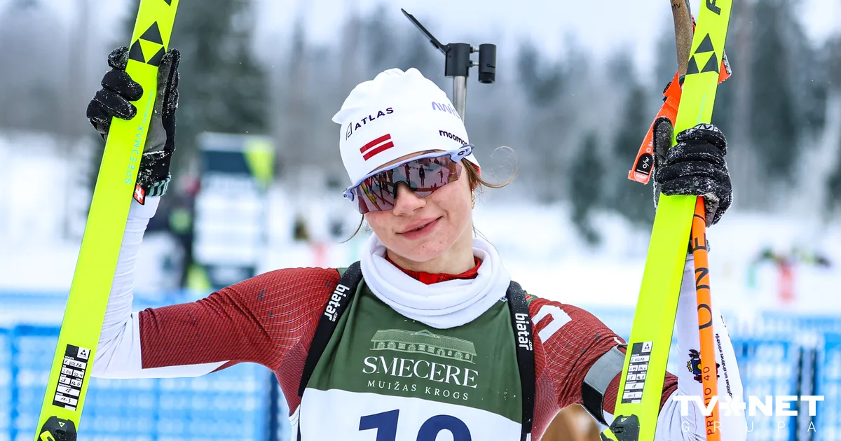 Volfa Madonā pārliecinoši triumfē IBU junioru kausa sprintā