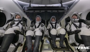 VIDEO ⟩ Astronauta veselības problēmu dēļ NASA misija priekšlaicīgi atgriezusies uz Zemes