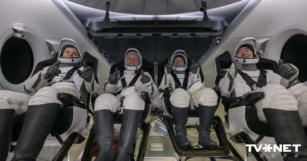 VIDEO ⟩ Astronauta veselības problēmu dēļ NASA misija priekšlaicīgi atgriezusies uz Zemes