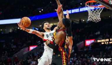 "Hawks" bez Porziņģa piekāpjas "Trail Blazers"