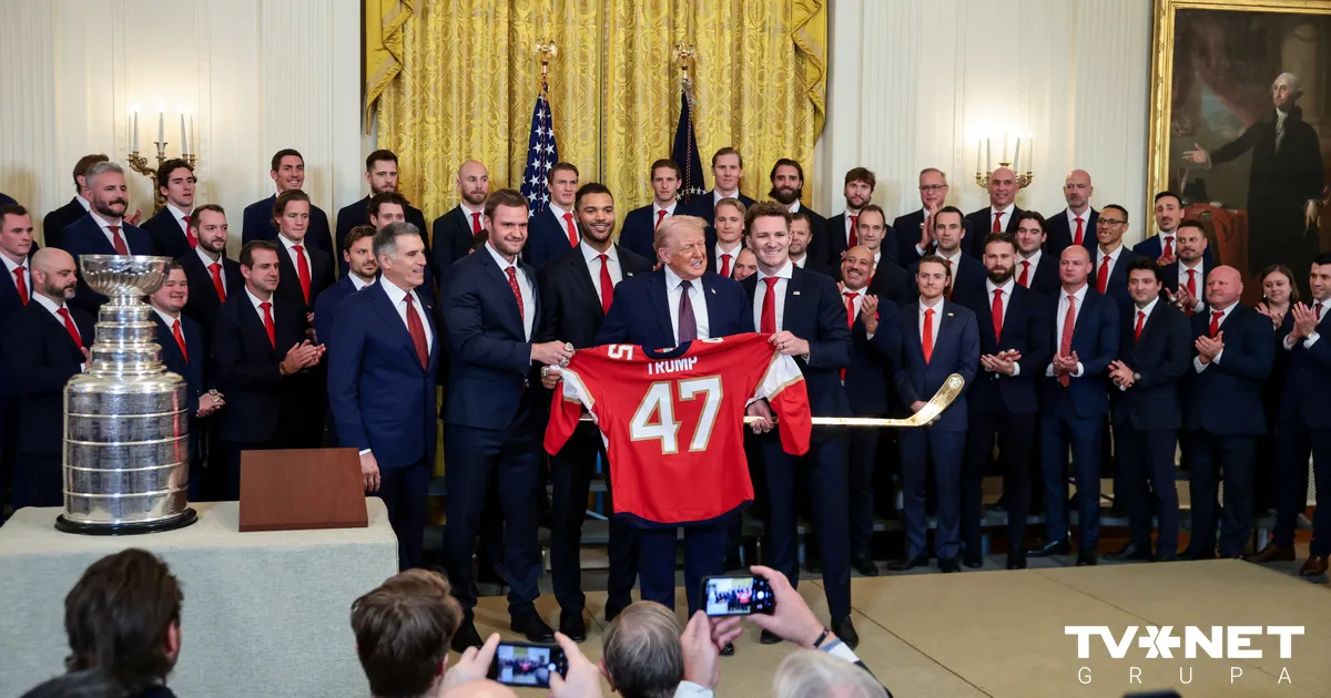 Balinskis ar "Panthers" otro gadu pēc kārtas viesojas pie Trampa Baltajā namā