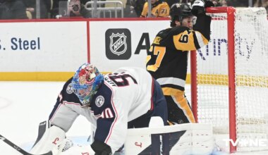 Treneri pauž uzslavas Merzļikinam un Šilovam pēc Latvijas vārtsargu dueļa