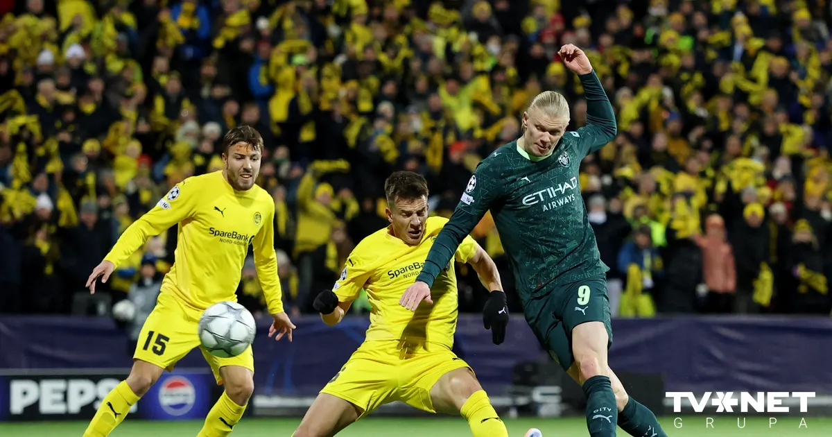 Mančestras "City" piedzīvo fiasko UEFA Čempionu līgas mačā – zaudējums Būdē