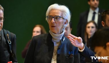 ECB bankas prezidente nespēja vairs izturēt – pēc ASV ministra runas aizcirta durvis