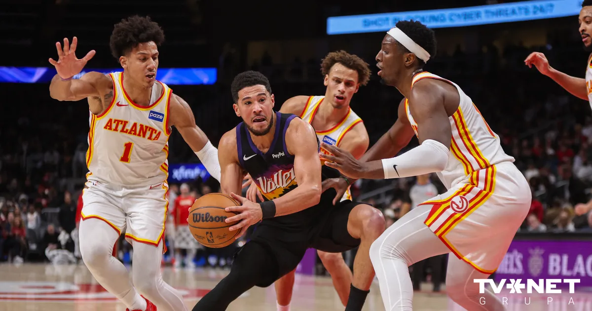 "Hawks" bez Porziņģa uzveic "Suns" - TVNET Sports