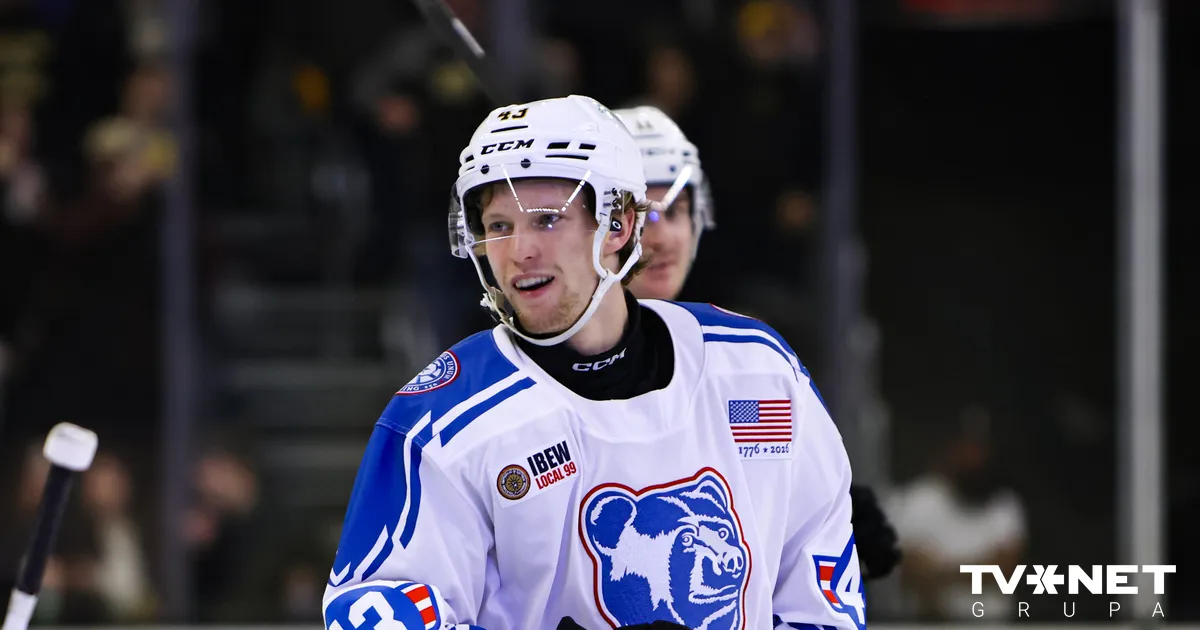 Ločmelim rezultatīva piespēle uzvaras vārtos AHL mača pagarinājumā