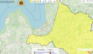 Sinoptiķi izsludina dzelteno brīdinājumu. Gaidāms stindzinošs aukstums