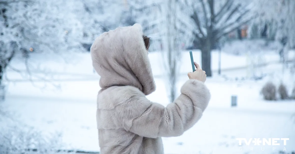 Pirmdien daudzviet Latvijā gaidāms neliels sniegs