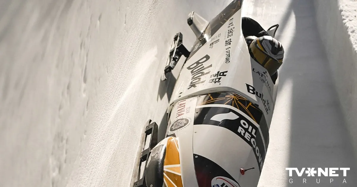 Latvijas bobslejisti Grantiņš un Meijers kļūst par pasaules U-23 čempioniem