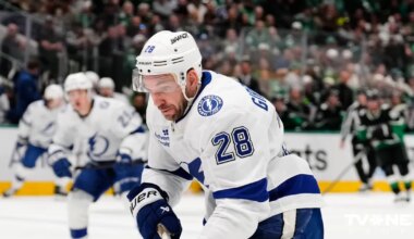 Girgensons bloķē četrus metienus un nopelna sešas soda minūtes NHL mačā