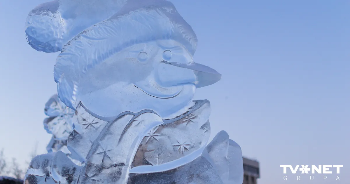 Ledus skulptūru festivāla laikā Jelgavā nedrīkstēs kāpt uz Driksas un Lielupes ledus