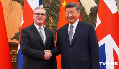 Tramps uzskata, ka Stārmera centieni stiprināt saites ar Ķīnu ir bīstami