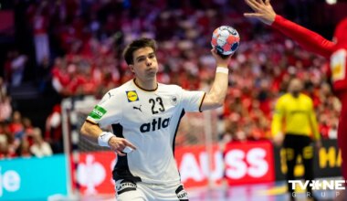 VIDEO ⟩ Uščinam četri vārti – Vācijas un Dānijas handbolisti iekļūst EČ finālā