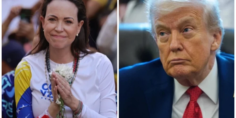 Tramps norāda, ka viņš "būtu pagodināts" pieņemt Mačado piešķirto Nobela miera prēmiju