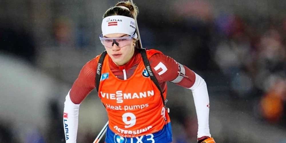 Estere Volfa izcīna sudrabu IBU Junioru kausā Madonā - Jauns.lv